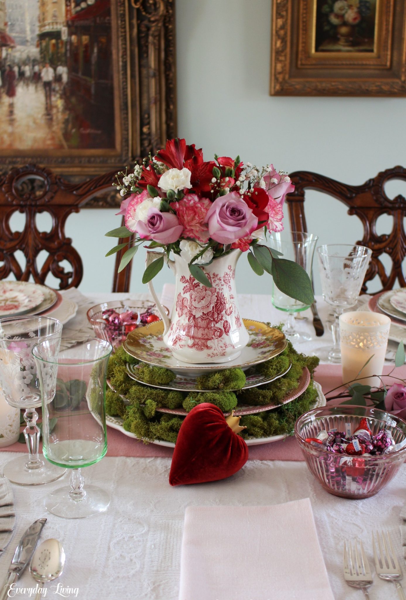 Lots Of Love: A Valentine’s Day Tablescape